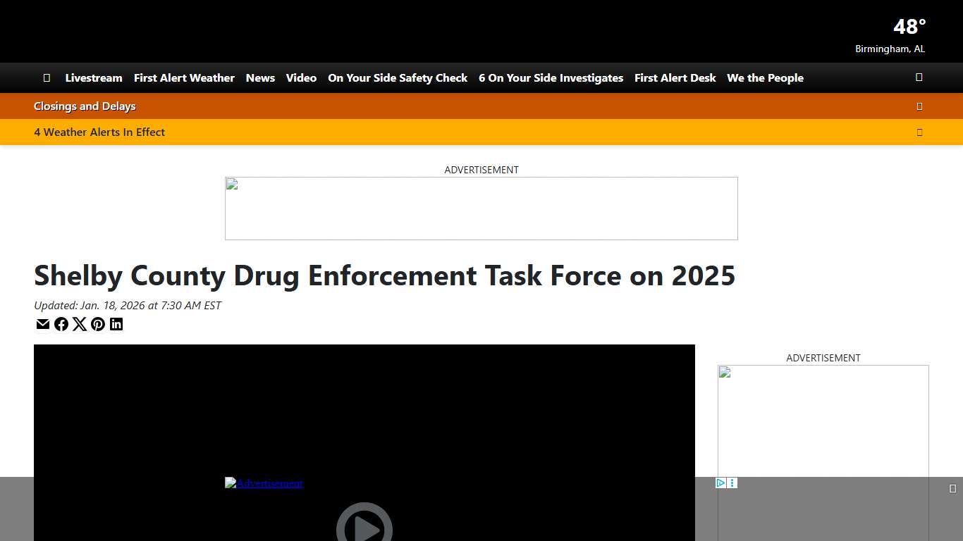 Shelby County Drug Enforcement Task Force on 2025